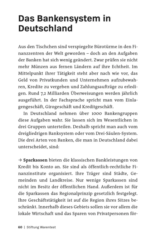 Was du schon immer über Geld wissen wolltest*Stiftung Warentest New