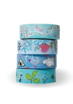 Camino Klebstoff & Klebebänder-Washi Tapes Set Erstkommunion