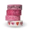 Katholisches Bibelwerk Klebstoff & Klebebänder-Washi Tapes Set Rosa "Du bist geliebt!"
