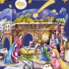 Weihnachtskrippe basteln Bastelbogen Ausschneidebogen Papierkrippe*Atelier Color Clearance
