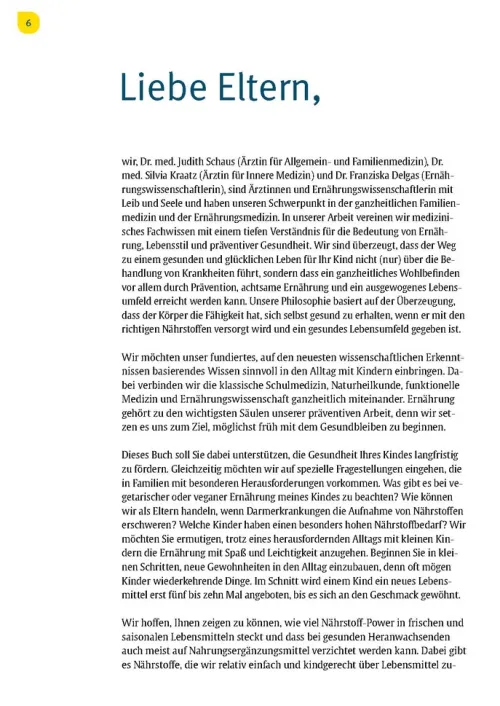 Trias Ratgeber-Welche Nährstoffe braucht mein Kind?