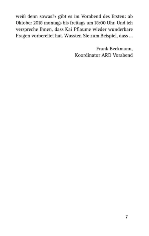 Wer weiß denn sowas?*Heyne Taschenbuch New