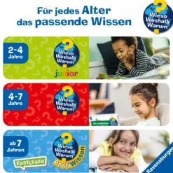 Ravensburger Verlag Stickerhefte*Wieso? Weshalb? Warum? Stickerheft: Heimische Tiere