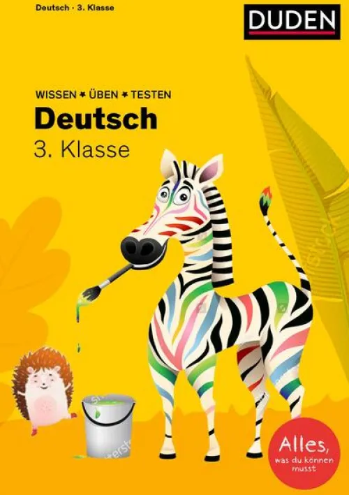 Bibliograph. Instit. GmbH Grundschule·Deutsch-Wissen - Üben - Testen: Deutsch 3. Klasse