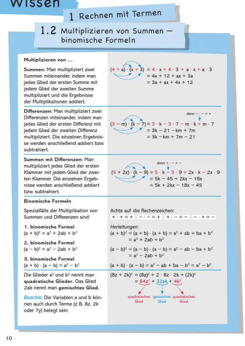 Bibliograph. Instit. GmbH Abi Trainer·Mathematik-Wissen - Üben - Testen: Mathematik 8. Klasse