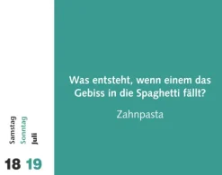 Witzirin Tagesabreißkalender 2026 - Diese Packung enthält: die lustigsten Witze für die tägliche Dosis Humor*Harenberg Discount