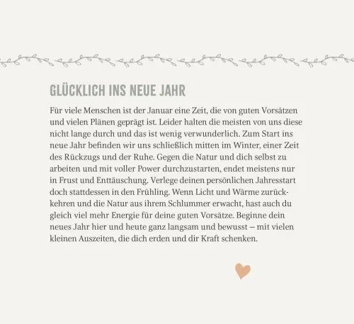 Groh Verlag Wochenkalender-Wochenkalender 2026: Glücksmomente für jeden Tag