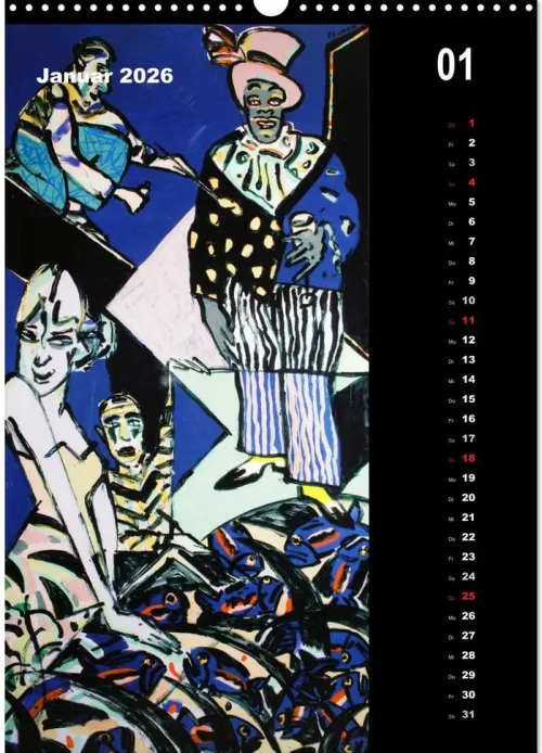 Calvendo Wandkalender*Wolf-Dieter Pfennig Kalender (Wandkalender 2026 DIN A3 hoch), Monatskalender