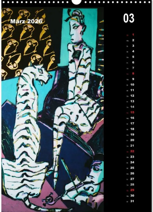 Calvendo Wandkalender*Wolf-Dieter Pfennig Kalender (Wandkalender 2026 DIN A3 hoch), Monatskalender