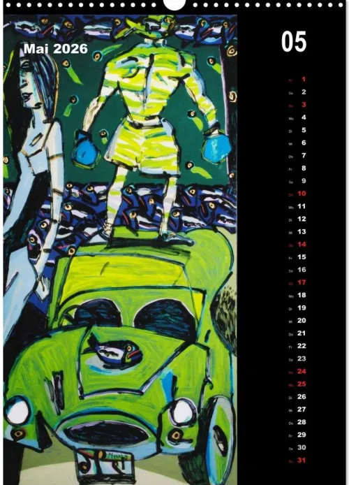 Calvendo Wandkalender*Wolf-Dieter Pfennig Kalender (Wandkalender 2026 DIN A3 hoch), Monatskalender