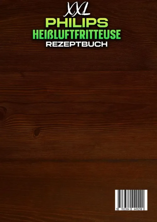 tredition Vegan-XXL Philips Heißluftfritteuse Rezeptbuch