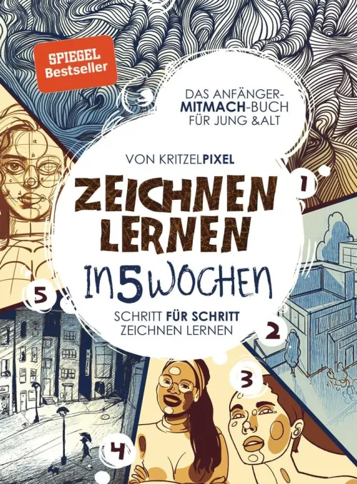 YUNA Artbooks & Handbücher*Zeichnen lernen in 5 Wochen