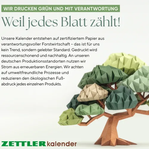 teNeues Calendars & Stationery GmbH & Co. KG Wochenkalender*Zettler Schreibunterlage ohne Schutzleiste 2026 - Schreibtischunterlage 60 × 37 cm, Wochenplaner undatiert, mit Dreijahresübersicht 2026-2028, Kartonunterlage, Druck rot/blau/schwarz, FSC