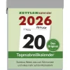 Neumann Verlage GmbH & Co Abreiß-Kalender-Zettler Tagesabreißkalender M 2026 5,4x7,2 cm Bürokalender 1 Tag auf 1 Seite mit Sudokus, Sprüchen, Rätseln uvm. Auf den Rückseiten