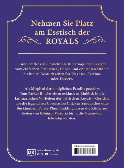 Zu Tisch bei den Royals*Dorling Kindersley Verlag Best