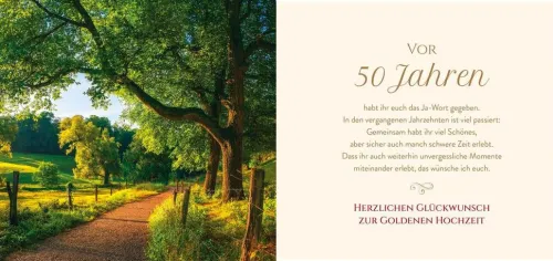 Groh Verlag Liebe & Hochzeit|Glück & Wünsche*Zur Goldenen Hochzeit die besten Wünsche